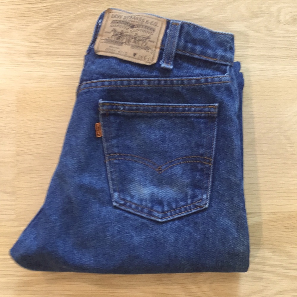 Levi’s Vintage Orange Tab Jeans